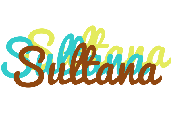 Sultana cupcake logo