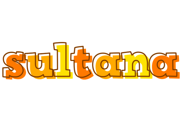 Sultana desert logo