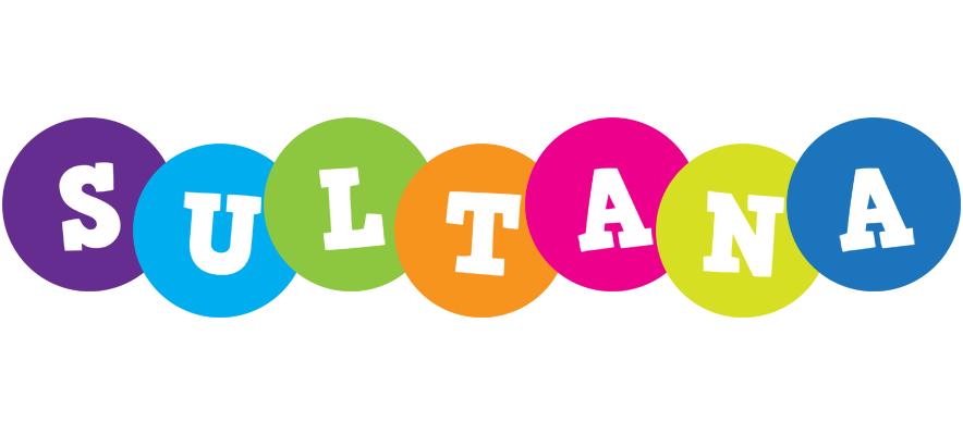 Sultana happy logo