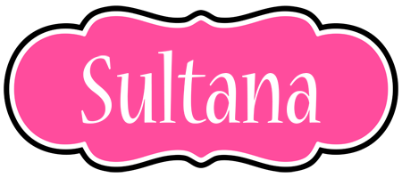 Sultana invitation logo