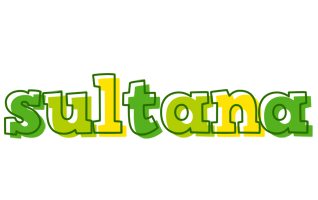 Sultana juice logo