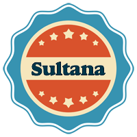 Sultana labels logo