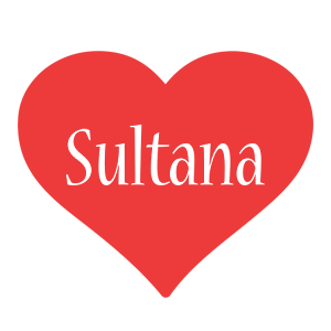 Sultana love logo