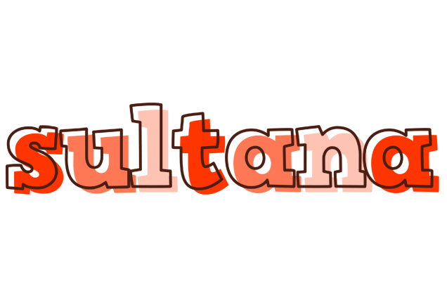 Sultana paint logo