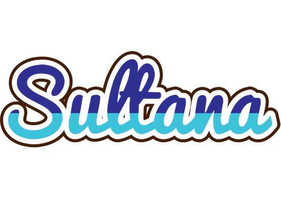 Sultana raining logo