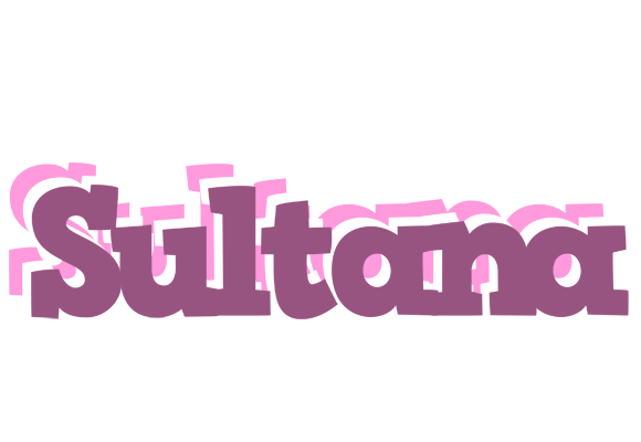 Sultana relaxing logo