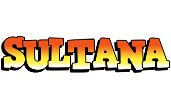 Sultana sunset logo