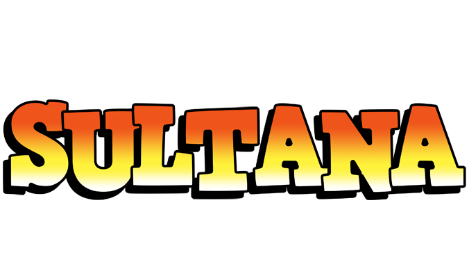 Sultana sunset logo