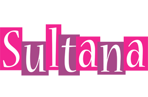 Sultana whine logo