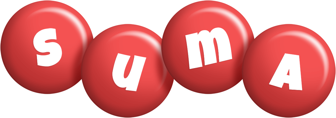 Suma candy-red logo