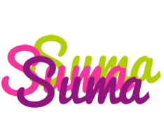 Suma flowers logo