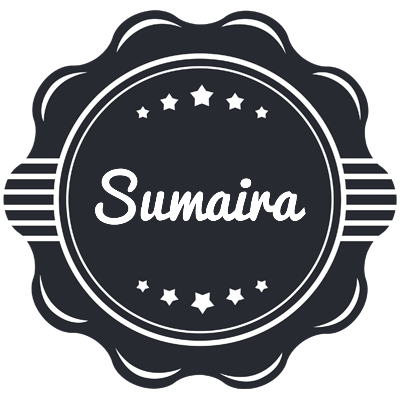 Sumaira badge logo