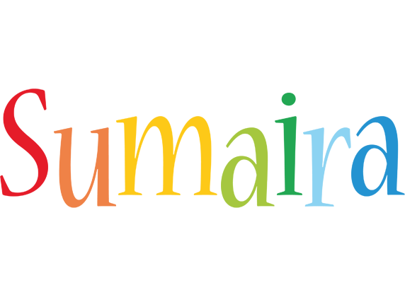 Sumaira birthday logo