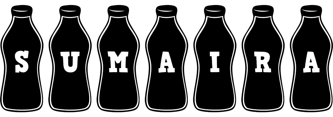 Sumaira bottle logo