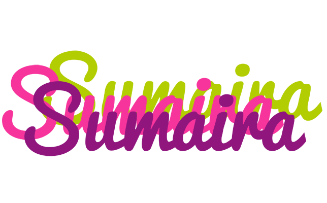 Sumaira flowers logo