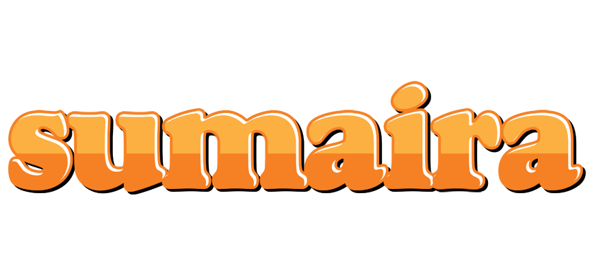 Sumaira orange logo