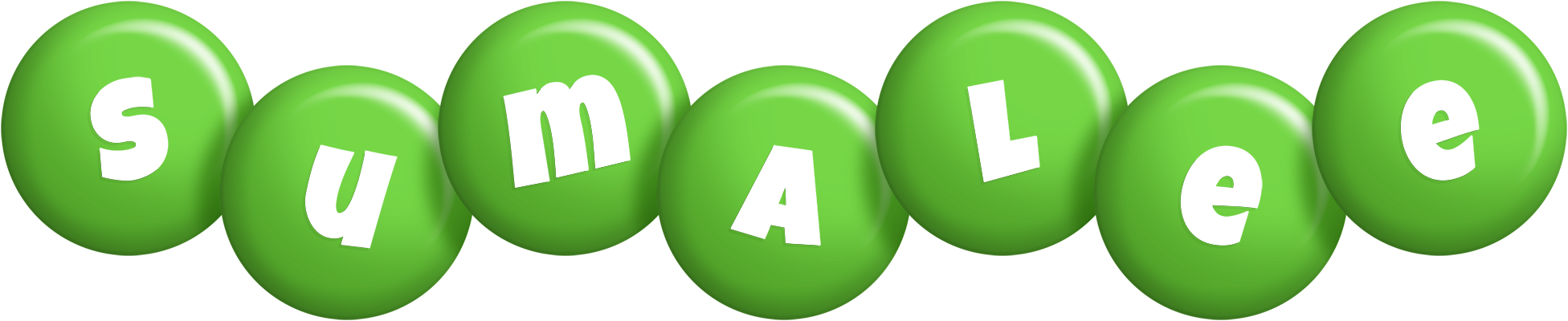 Sumalee candy-green logo