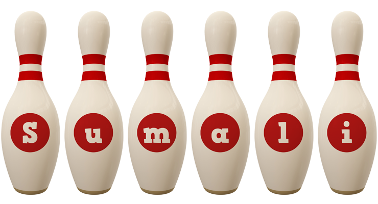 Sumali bowling-pin logo