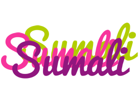 Sumali flowers logo