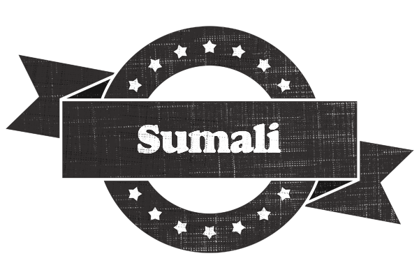 Sumali grunge logo