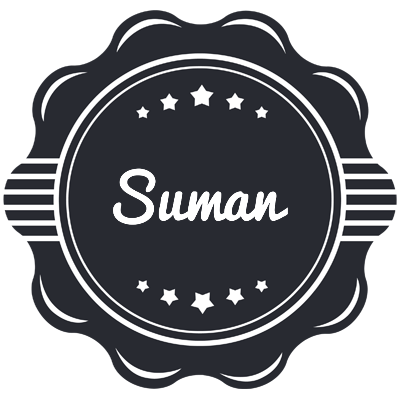 Suman badge logo