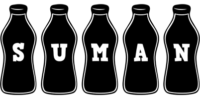 Suman bottle logo
