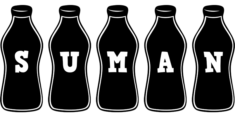Suman bottle logo