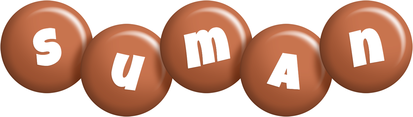 Suman candy-brown logo