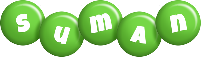 Suman candy-green logo