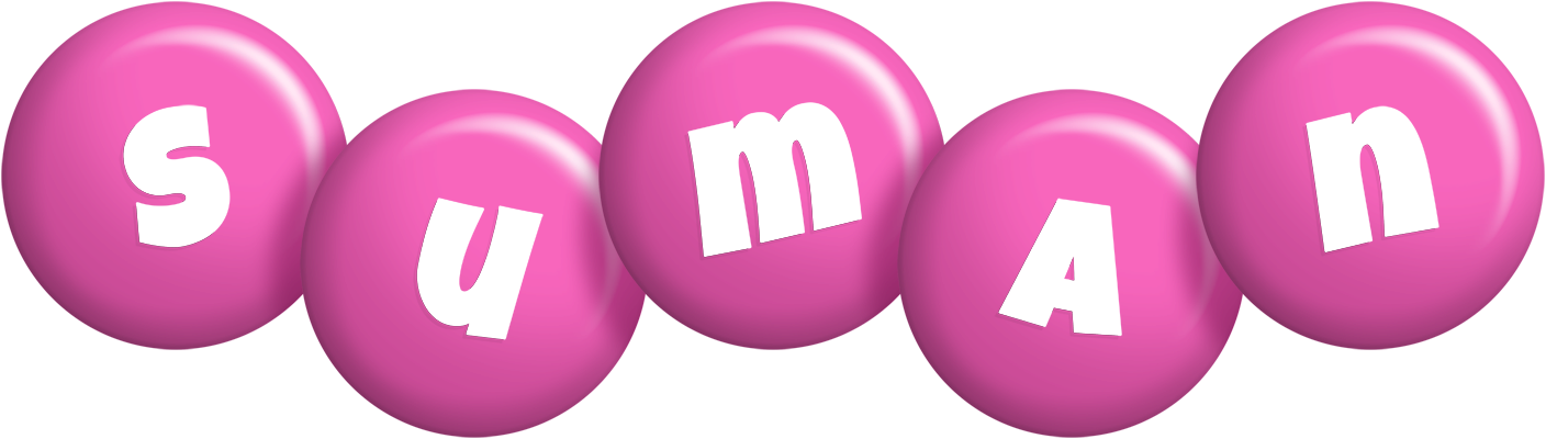Suman candy-pink logo