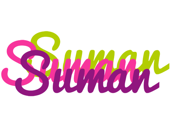 Suman flowers logo