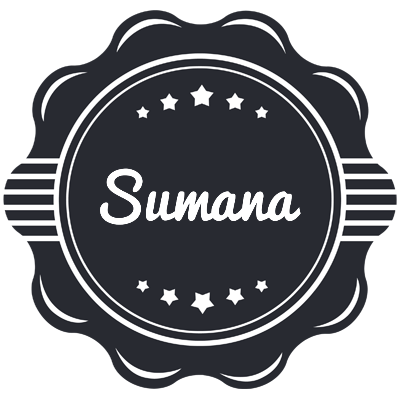 Sumana badge logo