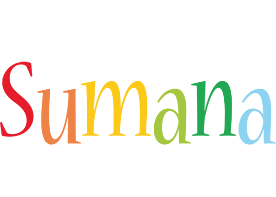 Sumana birthday logo