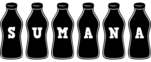 Sumana bottle logo