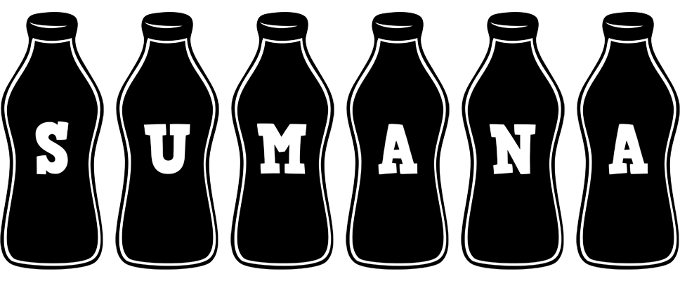 Sumana bottle logo