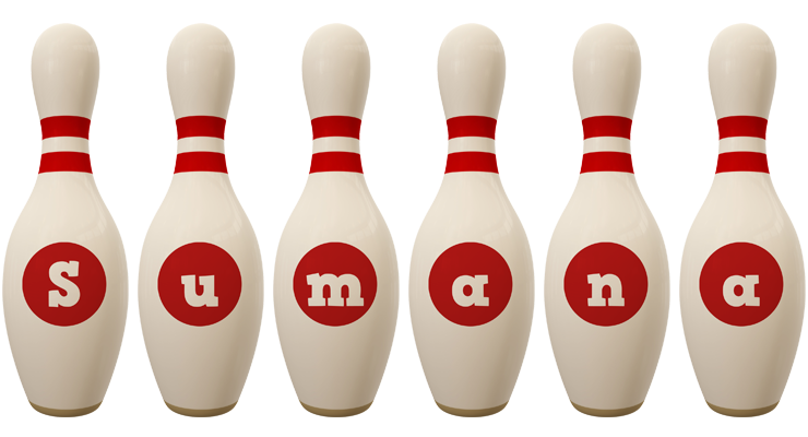 Sumana bowling-pin logo