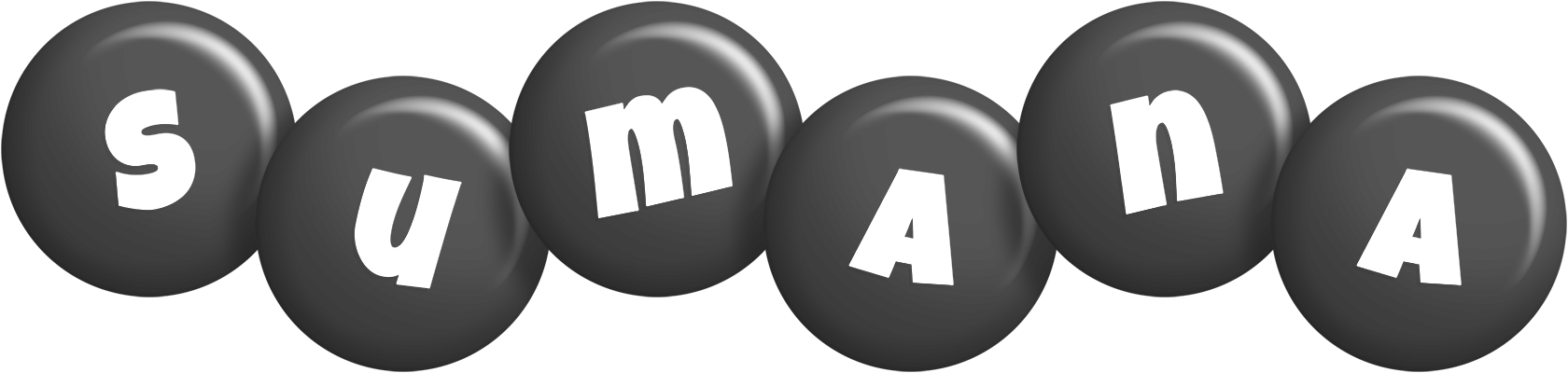 Sumana candy-black logo