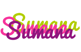 Sumana flowers logo