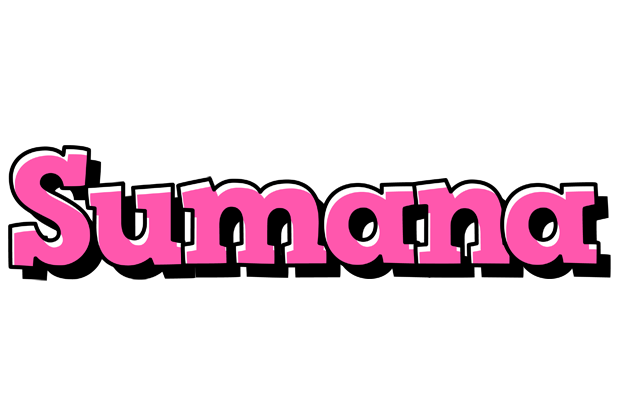 Sumana girlish logo