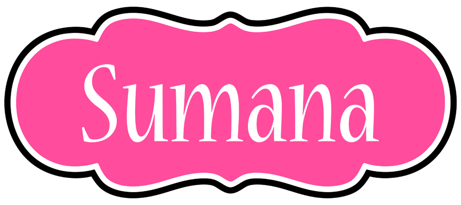 Sumana invitation logo