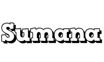 Sumana snowing logo