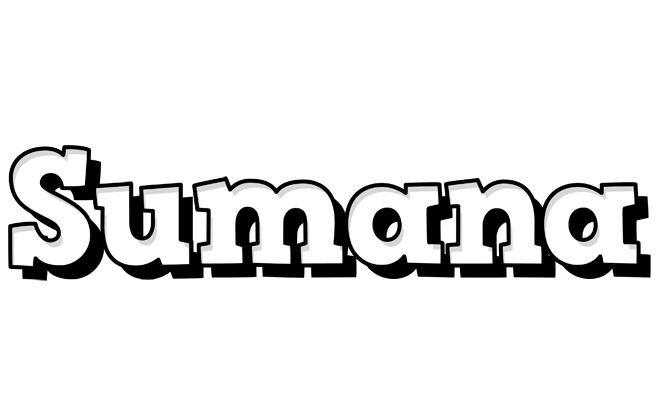Sumana snowing logo