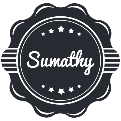 Sumathy badge logo