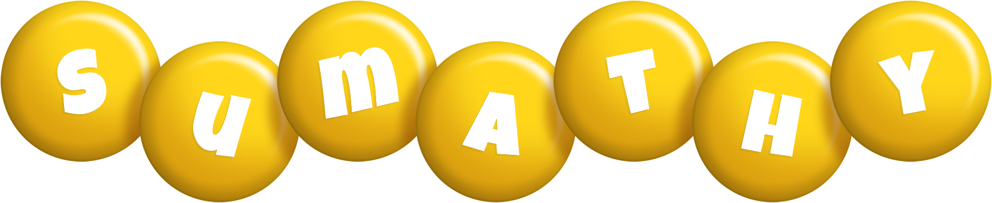Sumathy candy-yellow logo