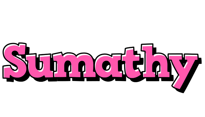Sumathy girlish logo