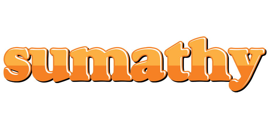 Sumathy orange logo