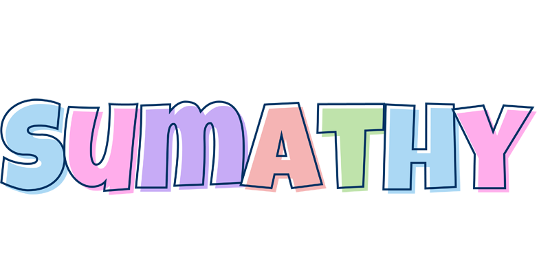 Sumathy pastel logo
