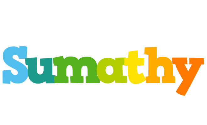 Sumathy rainbows logo