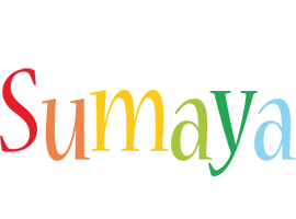 Sumaya birthday logo