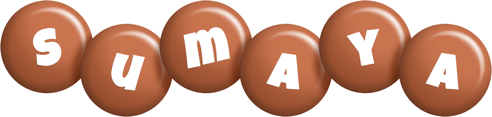 Sumaya candy-brown logo